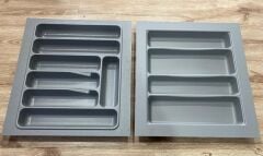 LİDER 55*49 Çekmece İçi Kepçelik ve 55*49 Kaşıklık İkili Set