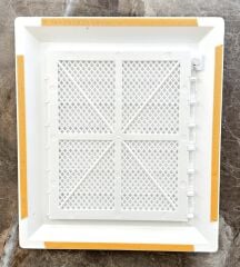 Ubm 35x40 Banyo Wc Havalandırma Menfezi Yapışkanlı (Cam Menfez Hediyeli)