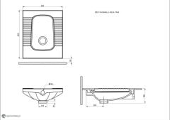 Seramiksan Delta Hela Taşı (Arkadan Su Girişli)