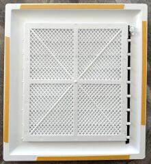 Ubm 40x44 Banyo Wc Havalandırma Menfezi Yapışkanlı (Cam Menfez Hediyeli)