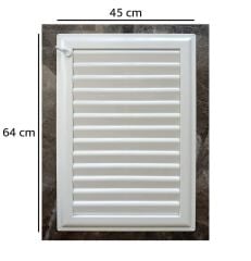 Ubm 45x64 Banyo Wc Havalandırma Menfezi Yapışkanlı (Cam Menfez Hediyeli)