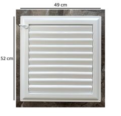 Ubm 49x52 Banyo Wc Havalandırma Menfezi Yapışkanlı (Cam Menfez Hediyeli)