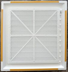 Ubm 49x52 Banyo Wc Havalandırma Menfezi Yapışkanlı (Cam Menfez Hediyeli)