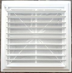 Ubm 55x56 Banyo Wc Havalandırma Menfezi Yapışkanlı  (Cam Menfez Hediyeli)