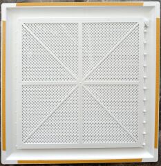 Ubm 55x56 Banyo Wc Havalandırma Menfezi Yapışkanlı  (Cam Menfez Hediyeli)