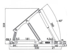 BAZA MAKASI  1 TAKIM (2 ADET :1 SAG,1 SOL)