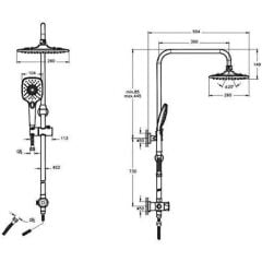 Artema Ls20 Joy 3S Robot Tepe Dus Seti A45787