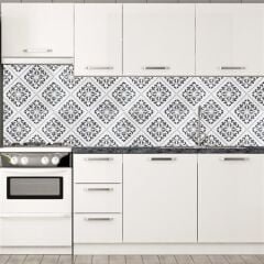 Mutfak Tezgah Arası Seramik Dekor Piero VİLLA SİYAH 30x60 cm