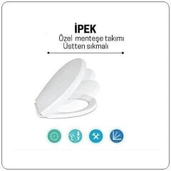 NKP İPEK YAVAŞ KAPANAN KLOZET KAPAĞI