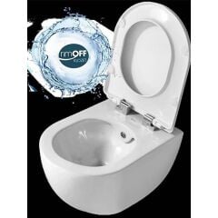 Creavit Free Rim-Off Asma Klozet + Creavit Yavaş Kapanır Kapak + Creavit Gömme Rezervuar