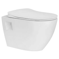 Creavit Terra Rim-Off Asma Klozet + Creavit Duck Yavaş Kapanır Kapak + Creavit Gömme Rezervuar