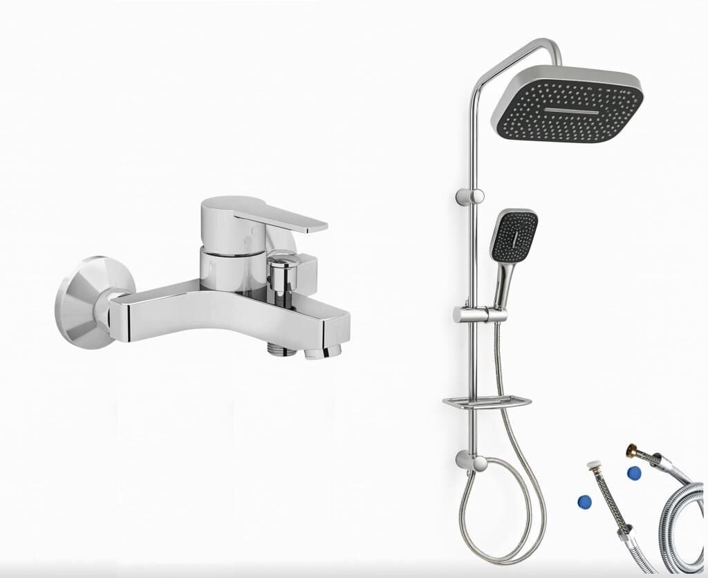 Artema Nora S Banyo Bataryası + Doppo Prime Lux Tepe Duş Sistemi