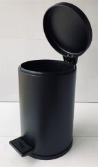 LİDER 5LT PEDALLI ÇÖP KOVASI-SİYAH