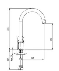 Artema Win S Banyo Bataryası + Lavabo Bataryası + Eviye Bataryası + Doppo Prime Lux Tepe Duş Sistemi