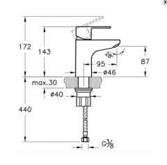 Artema Win S Banyo Bataryası + Lavabo Bataryası + Eviye Bataryası + Doppo Prime Lux Tepe Duş Sistemi