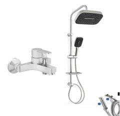 Artema Win S Banyo Bataryası + Doppo Prime Lux Tepe Duş Sistemi