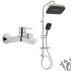 Artema Fold S Banyo Bataryası + Doppo Prime Lux Tepe Duş Sistemi