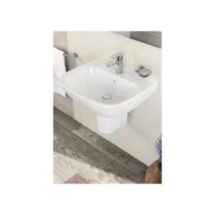 Lavabo 45 cm 5500L003-0001, Yarım Ayak 5281L003-7201