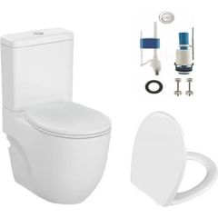 Norm 501 Duvara Sıfır Klozet + Norm Yavaş Kapak + VitrA İç Takım Set