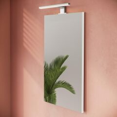 Ardea 69564 Banyo Dolabı Seti Kapaklı, 40 cm, Parlak Beyaz