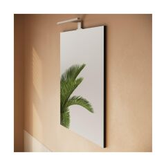 Ardea 69561 Banyo Dolabı Seti, Kapaklı, 60 cm, Parlak Antrasit