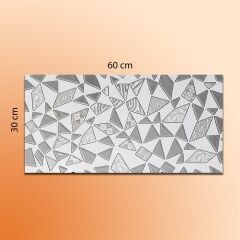 Mutfak Tezgah Arası Seramik Dekor Piero ARES SİYAH 30x60 cm