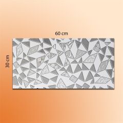 Mutfak Tezgah Arası Seramik Dekor Piero ARES SİYAH 30x60 cm