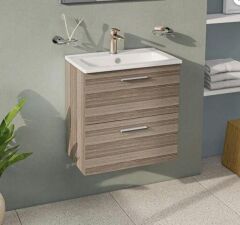 mia 60 cm cordoba çekmeceli alt banyo dolabı +lavabo