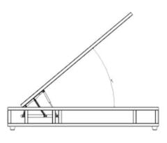 BAZA AMORTİSÖRÜ GASAN MARKA 750N ,2 ADET BAZA PİSTONU
