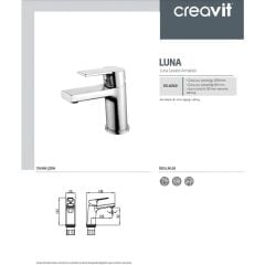 Luna Batarya Seti 3'lü Banyo - Lavabo - Evye