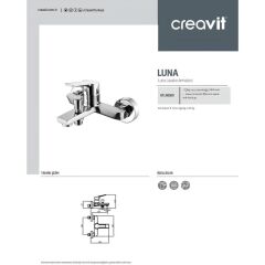 Luna Batarya Seti 3'lü Banyo - Lavabo - Evye