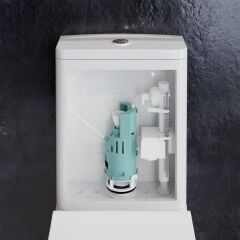 Nova Beyaz Kanalsız Duvara Sıfır Klozet Takımı NV361, Creavit Lara Yavaş Kapak