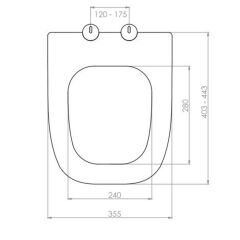 Seramiksan Petite Kanalsız Rim-Out Asma Klozet + Yavaş Kapanır Kapak