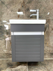 Beta Plus Antrasit Banyo Dolabı Alt Modül 45 cm