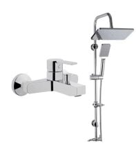 Artema Fold S Banyo Bataryası + Duxxa Mirage Tepe Duş Seti