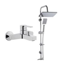 Artema Fold S Banyo Bataryası + Duxxa Mirage Tepe Duş Seti