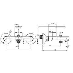 Artema Win S Banyo Bataryası + Doppo Long Tepe Duş Seti