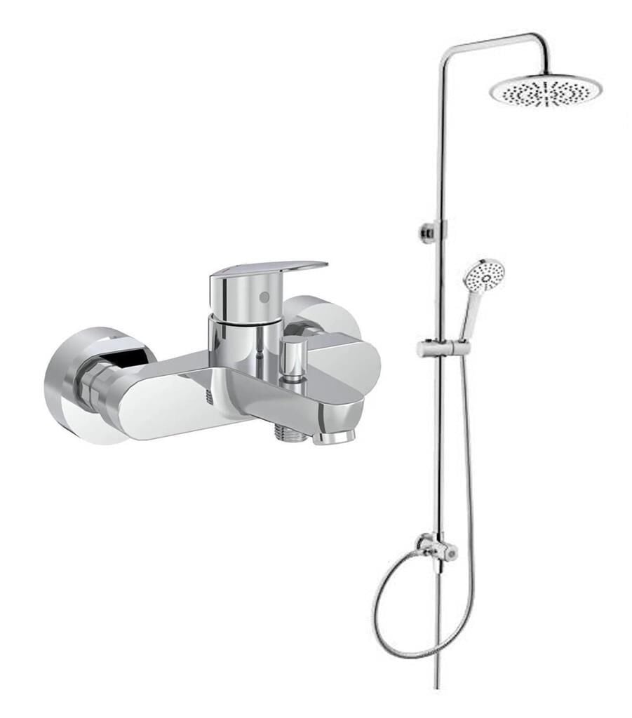 Artema Flow Round Banyo Bataryası + Artema 3c Duş Seti A45786
