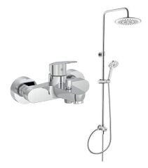 Artema Flow Round Banyo Bataryası + Artema 3c Duş Seti A45786