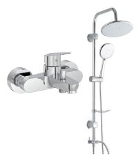 Artema Flow Round Banyo Bataryası + Duxxa Bolero Duş Sistemi Set
