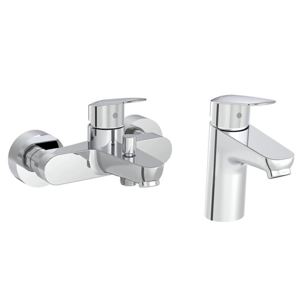 Artema Flow Round Banyo Bataryası + Flow Round Lavabo Bataryası Set