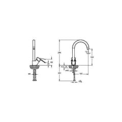 Artema Nora S Banyo Bataryası + Lavabo Bataryası + Eviye Bataryası + Duxxa Bolero Tepe Duş Seti