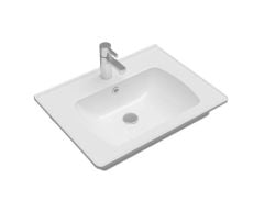 Seramiksan Saturn Flat 60 cm Etajerli Lavabo