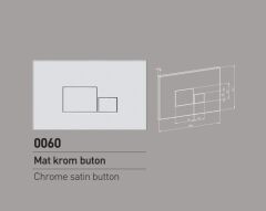 Nkp Kumanda Paneli Gömme Rezervuar Buton 0060