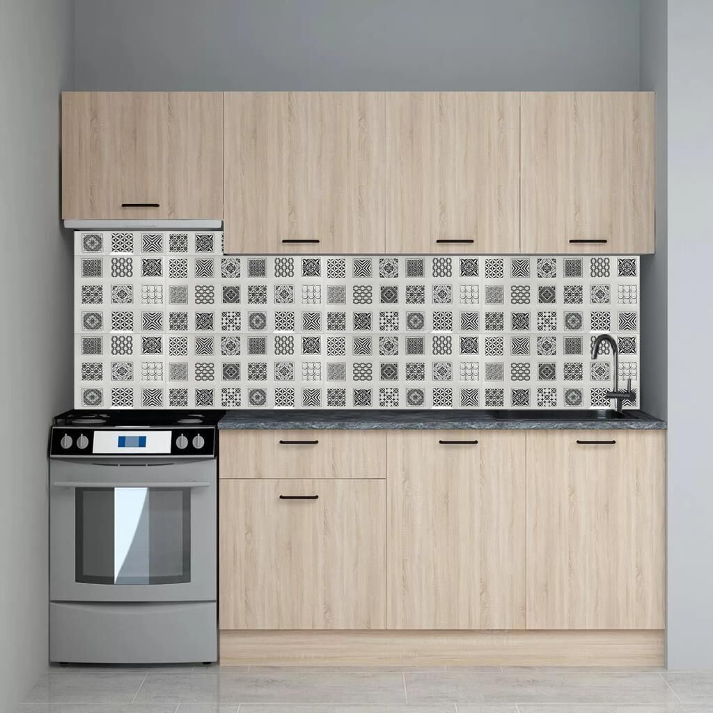 Mutfak Tezgah Arası Seramik Dekor Nergis