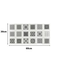 Mutfak Tezgah Arası Seramik Dekor Nergis