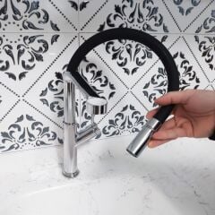 Elya Ferre Esnek Borulu Krom Eviye Bataryası