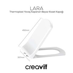 Creavit Lara Klozet Kapağı