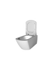 Creavit Elegant Rim-off Asma Klozet + Yavaş Kapanır Kapak + VitrA Gömme Rezervuar Set