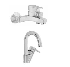 Artema Win S Banyo Bataryası + Kuğu Lavabo Bataryası Set